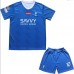 Al-Hilal Neymar Jr #10 Replika Babytøj Hjemmebanesæt Børn 2023-24 Kortærmet (+ Korte bukser)